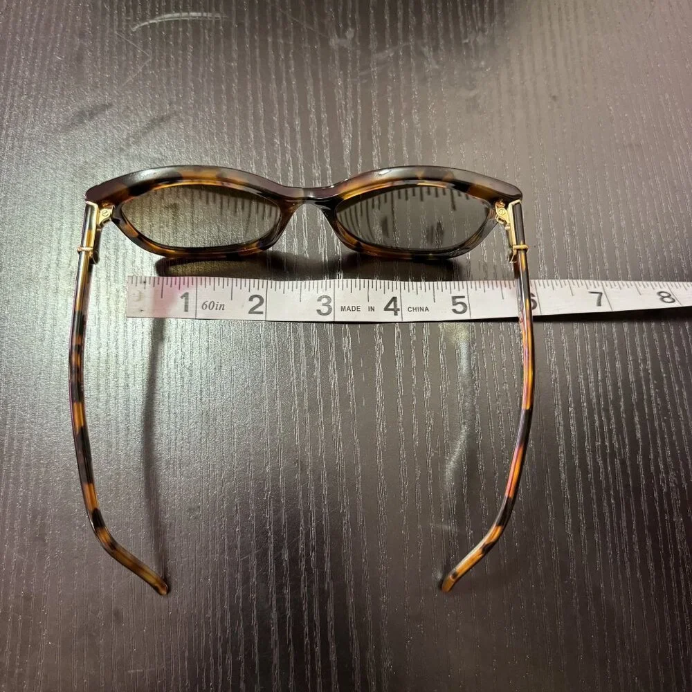 Vintage Robert Marc 696-248 Tortoiseshell Eyeglasses Non-Prescription Handmade - Picture 8 of 8